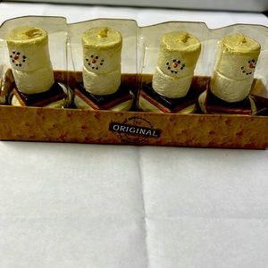 The Original S’mores tea light candles. New in original box of 4.
